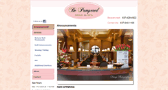 Desktop Screenshot of bepamperednailspa.com